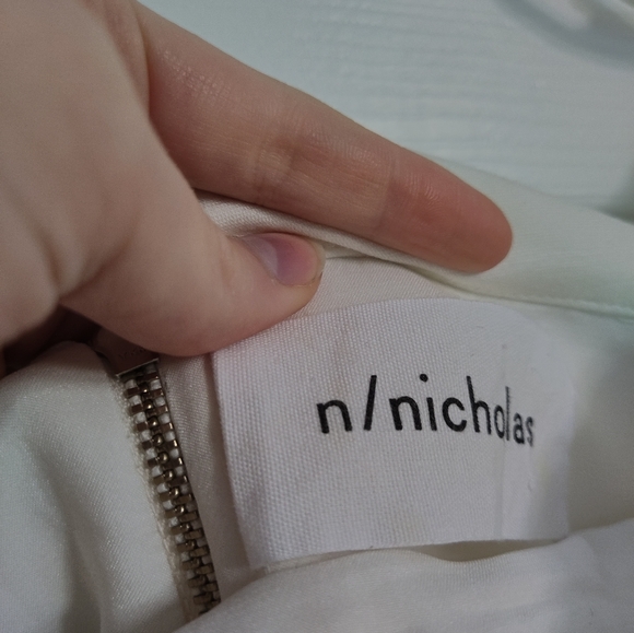 n/nicholas White Dress with Cutouts - Picture 2 of 4